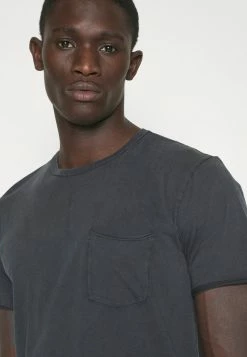 Rag & Bone MILES TEE IN PRINCIPLE - Basic T-shirt - Darkgrey -US rag & bone Sales shop 7a11a50ce389450585e514334342f5c4