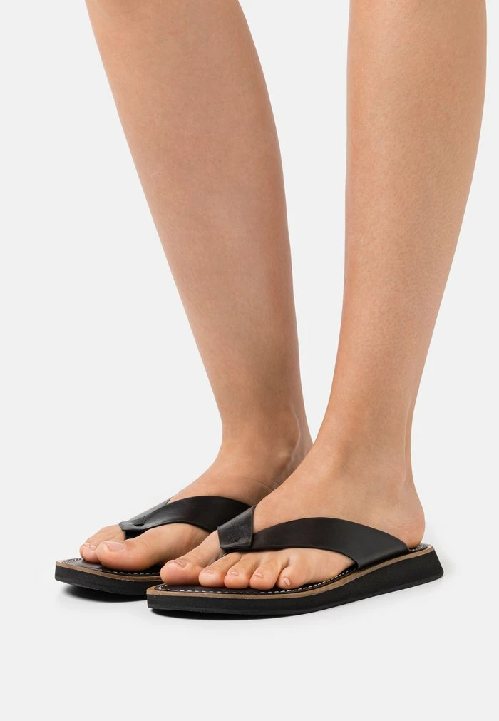 PARKER THONG - T-bar sandals - black Rag & Bone PARKER THONG - T-bar Sandals - Black -US rag & bone Sales shop 7c208643aa834ec1a343d0635f628980