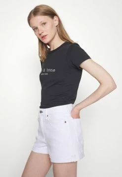 Rag & Bone NINA - Denim Shorts - Optic White -US rag & bone Sales shop 7d2bac328a4945c4a76322e6a4c6eb52