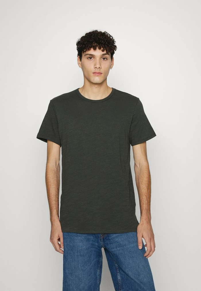 CLASSIC FLAME TEE - Basic T-shirt - darkgrey Rag & Bone CLASSIC FLAME TEE - Basic T-shirt - Darkgrey -US rag & bone Sales shop 7e43ffe00be44d519fa503c609958f3b