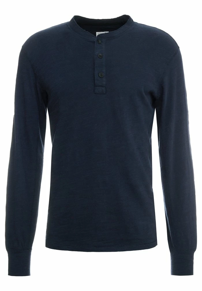 CLASSIC HENLEY - Long sleeved top - deep navy Rag & Bone CLASSIC HENLEY - Long Sleeved Top - Deep Navy -US rag & bone Sales shop 7f5641a7ab364716b0c564a4a4163862