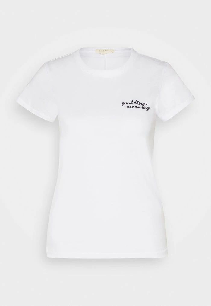 GOOD THINGS ARE COMING TEE LABEL - Print T-shirt - white Rag & Bone GOOD THINGS ARE COMING TEE LABEL - Print T-shirt - White -US rag & bone Sales shop 80b577176bd14b2b937b023887f774fd