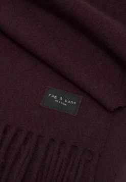 Rag & Bone ADDISON - Scarf - Bordeaux -US rag & bone Sales shop 81fd6fd8db624c25b23d06d057997445