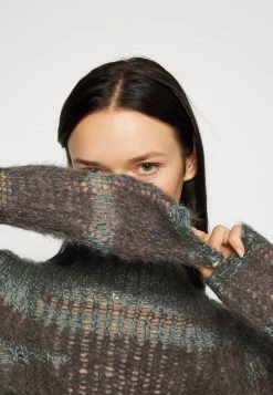 Rag & Bone LILLIAN OPEN MAXI DRESS - Jumper Dress - Greenmult -US rag & bone Sales shop 82a4a6271a8e49868f00191395d921be