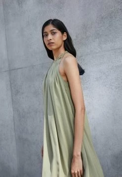 Rag & Bone BAILEY MIDI DRESS - Day Dress - Olive Green -US rag & bone Sales shop 836f5b501d074d4b99df942b1db78e3d