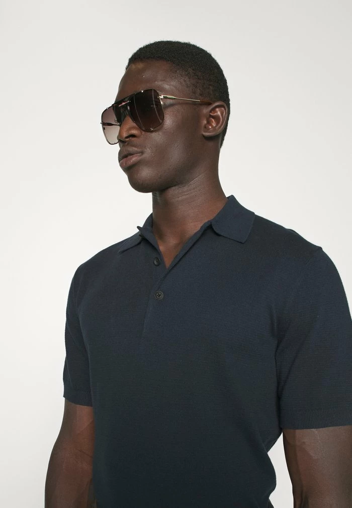 LOUIS - Polo shirt - dark blue Rag & Bone LOUIS - Polo Shirt - Dark Blue -US rag & bone Sales shop 86ed217dd118418eb180ae4f5be965e9