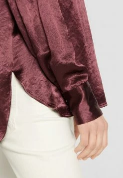 Rag & Bone ELIAS SHIRT - Button-down Blouse - Burgundy -US rag & bone Sales shop 8afad6d527fa40ec9313f72eb4418dbc