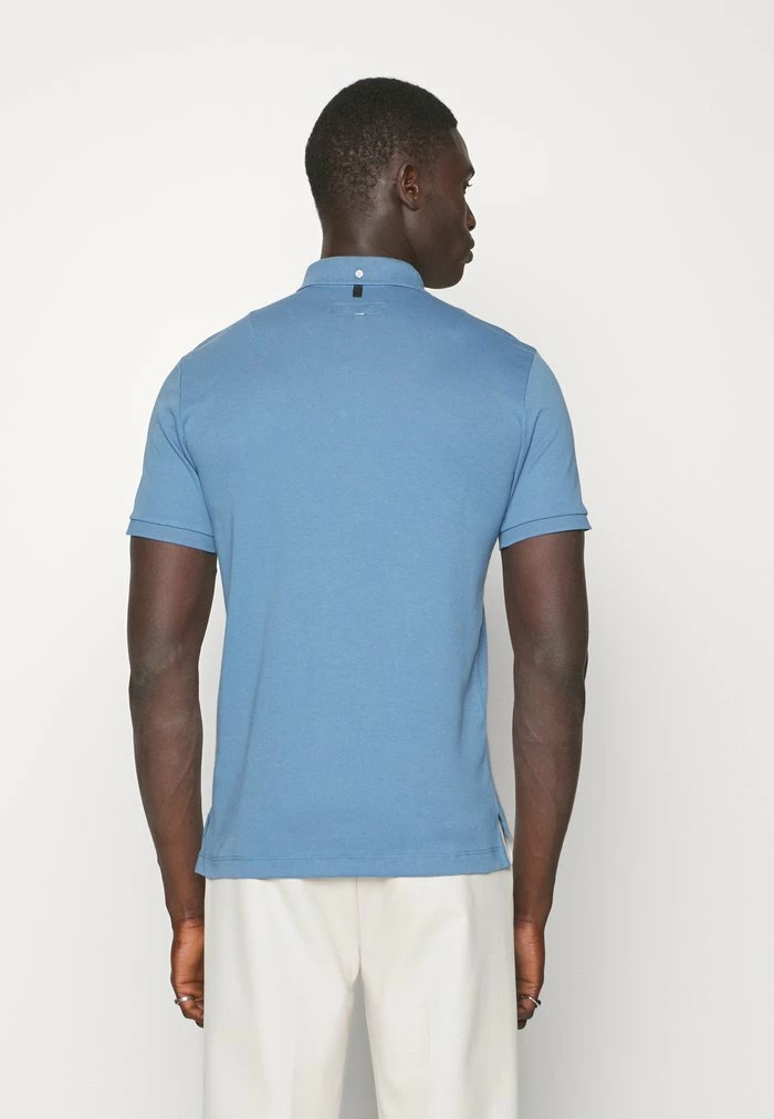 INTERLOCK - Polo shirt - blue Rag & Bone INTERLOCK - Polo Shirt - Blue -US rag & bone Sales shop 8c479d6a74d54790914c93fe1dbf8b78