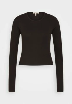 Rag & Bone THE ESSENTIAL WHITE LABEL - Long Sleeved Top - Black -US rag & bone Sales shop 8ce7fcf4703c48d78d502ae61bef58dc