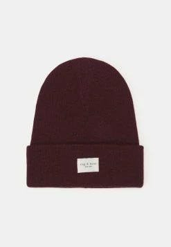 Rag & Bone ADDISON BEANIE - Beanie - Burgundy