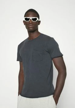 Rag & Bone MILES TEE IN PRINCIPLE - Basic T-shirt - Darkgrey -US rag & bone Sales shop 91fda04bd39a4062b524d6f544d3d54d