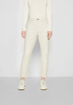 Rag & Bone NINA HIGH-RISE ANKLE CIGARETTE - Slim Fit Jeans - Ecru