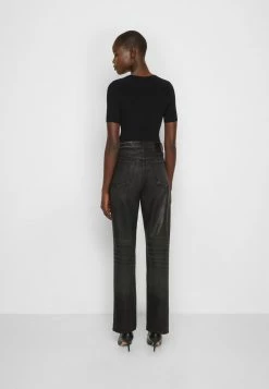 Rag & Bone ALEX HIGH-RISE - Straight Leg Jeans - Worn Black -US rag & bone Sales shop 952462b2427745d596f084b4961e2f40