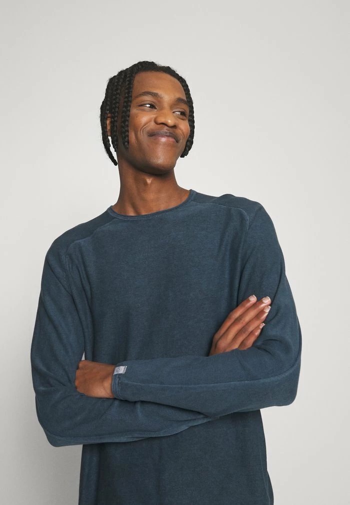 CLAYTON CREW - Jumper - dark blue Rag & Bone CLAYTON CREW - Jumper - Dark Blue -US rag & bone Sales shop 953fafc40f7b4cc4a648ef9c26c89768