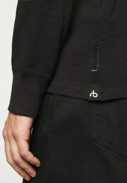 Rag & Bone CLASSIC HENLEY - Long Sleeved Top - Black -US rag & bone Sales shop 957f5c43a7aa4c338cd7d75723ac3ba7