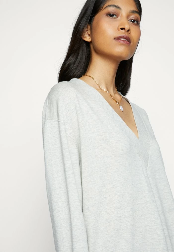 FLORA - Sweatshirt - grey Rag & Bone FLORA - Sweatshirt - Grey -US rag & bone Sales shop 9e889582f14f40f59596880e8991c9b4