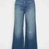 Rag & Bone MAYA HIGH RISE ANKLE WIDE LEG - Relaxed Fit Jeans - Blue -US rag & bone Sales shop a261fd3f758247fd99526ad13037b76e