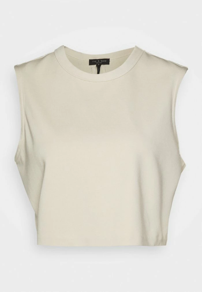 ARCHETYPE CROPPED ROXIE TANK - Top - vanilla Rag & Bone ARCHETYPE CROPPED ROXIE TANK - Top - Vanilla -US rag & bone Sales shop a56611b807b641b78727c4332a93b2c0