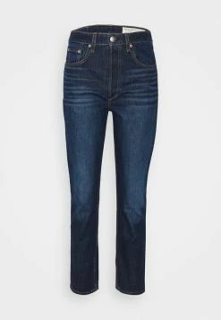 Rag & Bone NINA HIGH RISE ANKLE - Slim Fit Jeans - Dark Blue -US rag & bone Sales shop aa9d6672f1e547adb007070b88ac3ae5