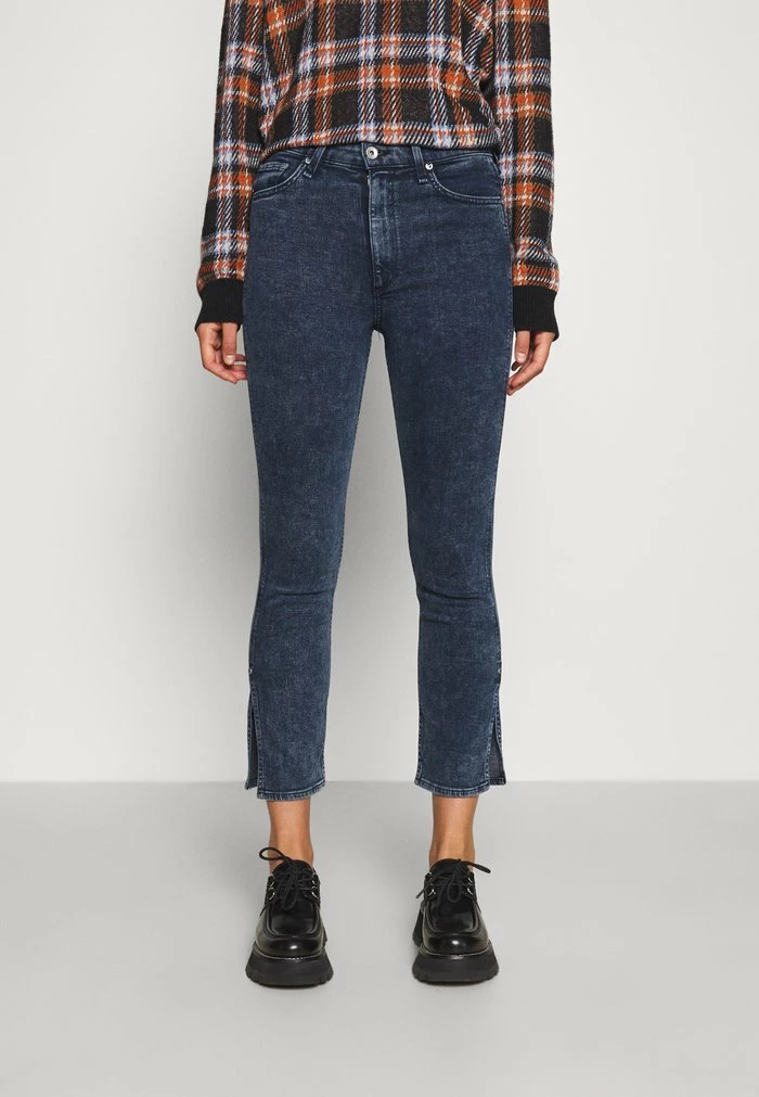 NINA HIGH RISE - Jeans Skinny Fit - blue denim Rag & Bone NINA HIGH RISE - Jeans Skinny Fit - Blue Denim -US rag & bone Sales shop ab4ffd9c23004f19b9fcea4a1a062947