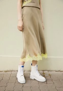 Rag & Bone JACI - A-line Skirt - Olive Green -US rag & bone Sales shop ad14344404a54f9da61279aa4579c252