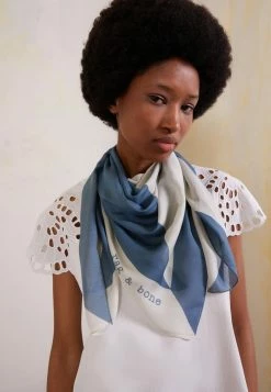 Rag & Bone ODYSSEY SCARF - Foulard - Light Blue -US rag & bone Sales shop ad8cb6ff1d9847819d4d8597d996b9f6