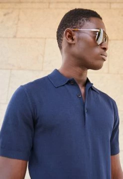 Rag & Bone LOUIS - Polo Shirt - Dark Blue 4 Rag & Bone LOUIS - Polo Shirt - Dark Blue -US rag & bone Sales shop af7cd460cf6d4f879c4046946c53f934