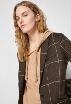 Rag & Bone MARGOT CHECK - Blazer - Brown -US rag & bone Sales shop b07b083f9ef04a8cb0206d7e1809ca5c