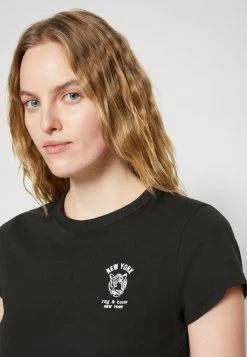 Rag & Bone Print T-shirt - Black -US rag & bone Sales shop b07eaf222ff549f5b7fbab3d1126f7eb