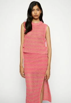Rag & Bone CARSON SKIRT - Maxi Skirt - Pink Multi -US rag & bone Sales shop b0a2e3873bdd48639e3ed0569c86277f