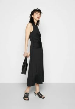 Rag & Bone ROSE WRAP DRESS BLACK LABEL - Day Dress - Black -US rag & bone Sales shop b178f397da8041cfaa987b5a900b7baf
