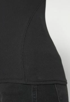 Rag & Bone THE ESSENTIAL SCOOP NECK TANK LABEL - Top - Black -US rag & bone Sales shop b7ddac1a48834d808474ccd7ce7d559a