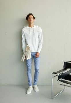 Rag & Bone FLAME HOODIE - Jumper - White