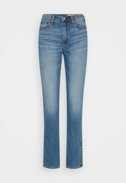 Rag & Bone NINA HIGH RISE CIGARETTE SLIT WHITE LABEL - Slim Fit Jeans - Blue Denim -US rag & bone Sales shop ba661dcbc3094d23b1fe00d03110416d