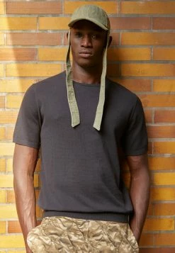 Rag & Bone LOUIS CREW - Basic T-shirt - Black -US rag & bone Sales shop badd5adbfbcd4c418ef6ebbb34bde02f