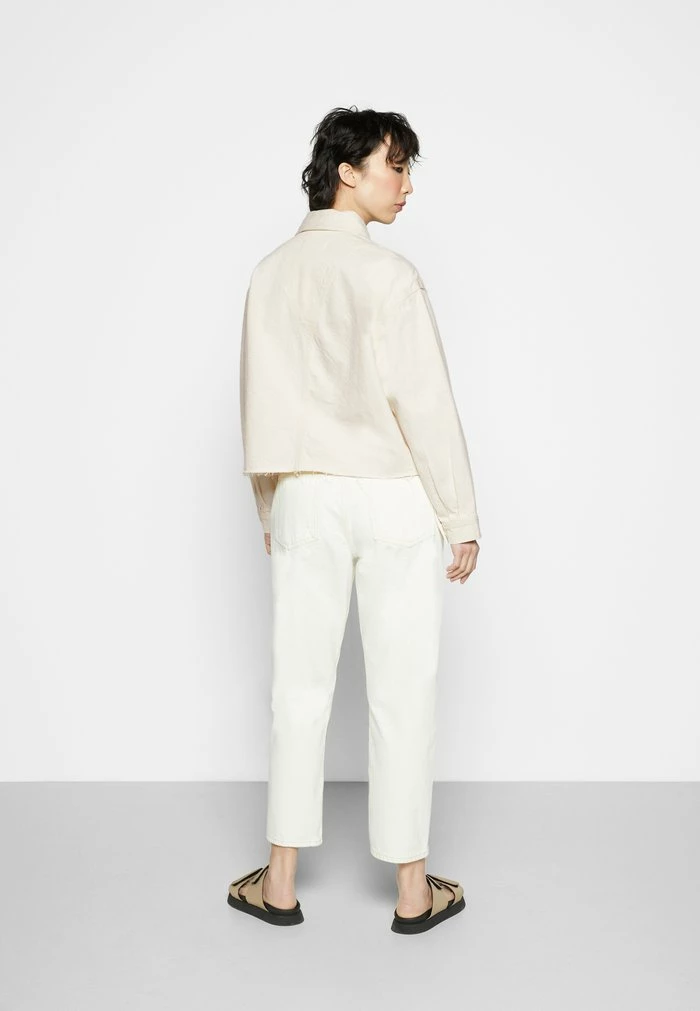 CROP OVERSIZED SHIRT - Button-down blouse - ecru Rag & Bone CROP OVERSIZED SHIRT - Button-down Blouse - Ecru -US rag & bone Sales shop bcf688a3c66c4b438400c8a0439660c7