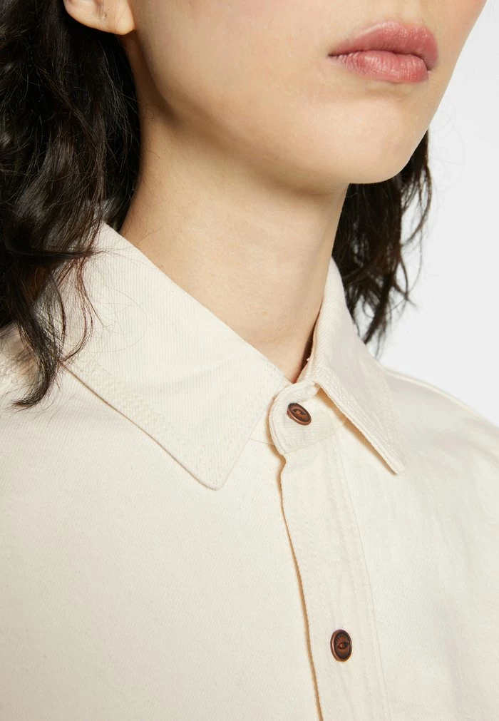 CROP OVERSIZED SHIRT - Button-down blouse - ecru Rag & Bone CROP OVERSIZED SHIRT - Button-down Blouse - Ecru -US rag & bone Sales shop bfdbf01867bd45f1b8b3eeec9fa1739c