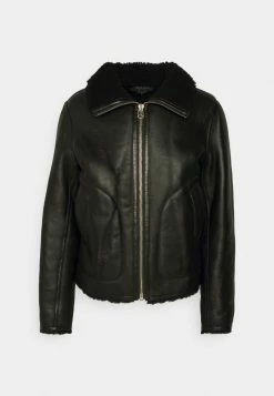 Rag & Bone STANLEY JACKET - Leather Jacket - Black -US rag & bone Sales shop c0e19376b6264c90908064ab29cd9cfa