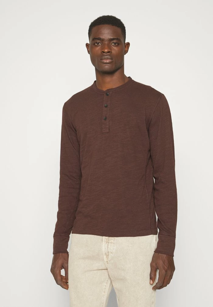 CLASSIC FLAME - Long sleeved top - brown Rag & Bone CLASSIC FLAME - Long Sleeved Top - Brown -US rag & bone Sales shop c223107d66174afc9c0e7cae9115d6da