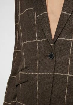 Rag & Bone MARGOT CHECK - Blazer - Brown -US rag & bone Sales shop c274563c32494dd4a5be3f7903394914