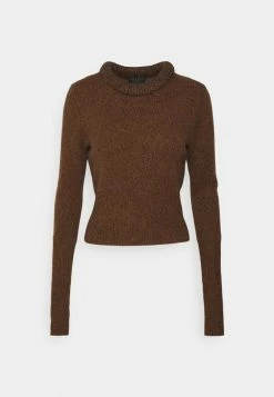 Rag & Bone PIERCE SLIM CREW - Jumper - Dark Brown 7 Rag & Bone PIERCE SLIM CREW - Jumper - Dark Brown -US rag & bone Sales shop c3ac66bac5b542a28699dfeaee2ff666