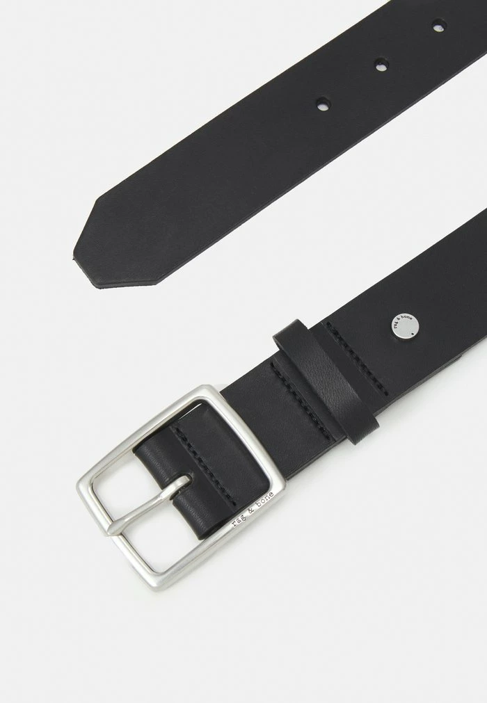 RUGGED BELT - Belt - black Rag & Bone RUGGED BELT - Belt - Black -US rag & bone Sales shop c43d18c7b7fd428ca40526bee60def54