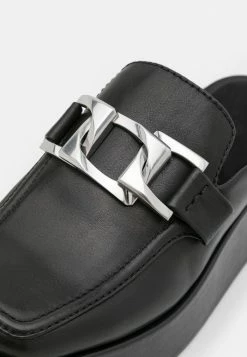 Rag & Bone LOGAN LOAFER - Heeled Mules - Black -US rag & bone Sales shop c456710785954e8aa92c7b2f46902f53