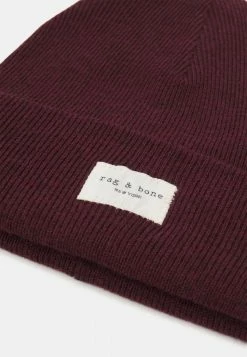 Rag & Bone ADDISON BEANIE - Beanie - Burgundy -US rag & bone Sales shop c68fec8564b14264be61d0e9f24c34c8