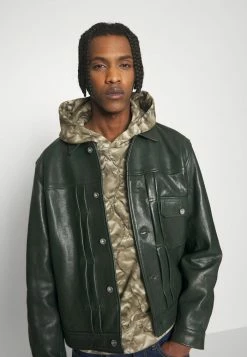 Rag & Bone PHOTO REEL QUILTED HOODIE - Sweatshirt - Army -US rag & bone Sales shop c860fd90d0434c34b1e80bae3371b45d