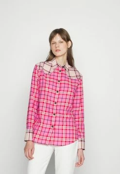 Rag & Bone JILLIAN PLAID SHIRT - Button-down Blouse - Pink -US rag & bone Sales shop c9fe464c01bb43a09260ce3a64850f11