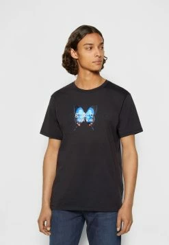 Rag & Bone CITY BUTTERFLY - Print T-shirt - Black -US rag & bone Sales shop cba4fa1d6498476ebd8cdd8354f999ba