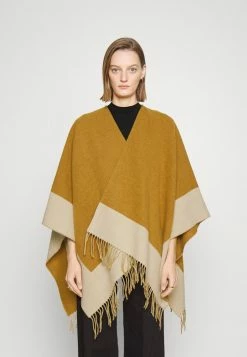 Rag & Bone HIGHLANDS REVERSIBLE PONCHO - Cape - Brown