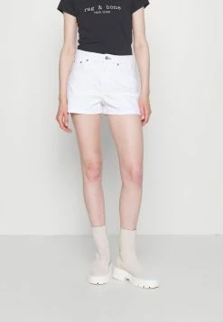 Rag & Bone NINA - Denim Shorts - Optic White -US rag & bone Sales shop ce3fefe3acaf493582ab5dfb914439f0