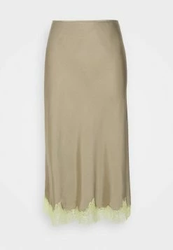 Rag & Bone JACI - A-line Skirt - Olive Green -US rag & bone Sales shop ce50aaa1a93244f6b4bc454773dd4b36